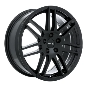 RTX Wheels – Ingolstadt – Black – 18″x8″ 35mm – All weather Wheels – 082889